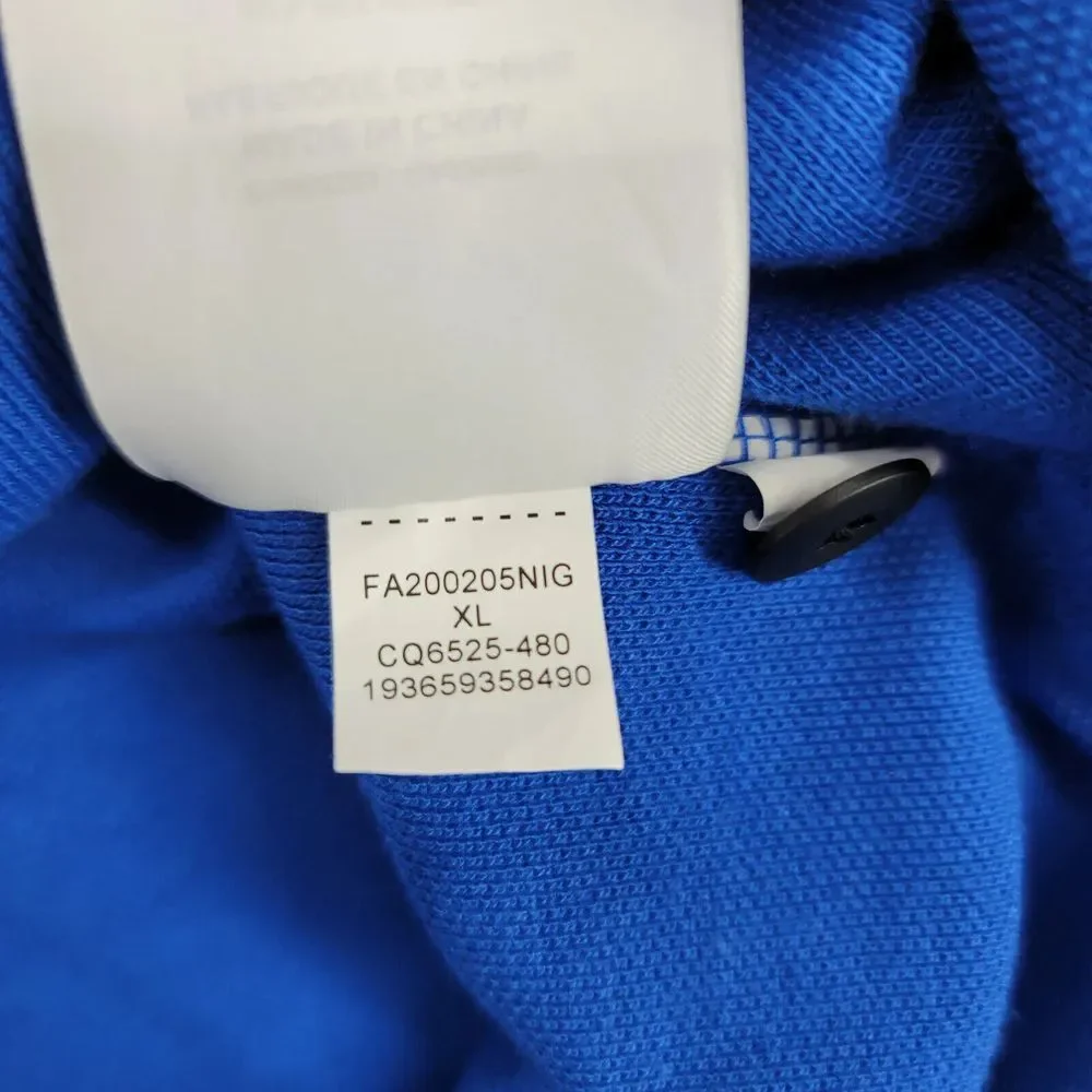 Jordan Shirt Mens XL Blue‎ Jumpman Polo Florida Gators NCAA Football Outdoors
